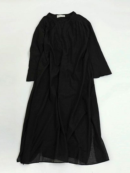 Slit Ribknit Onepiece