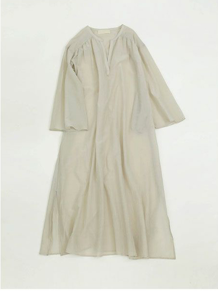 Slit Ribknit Onepiece