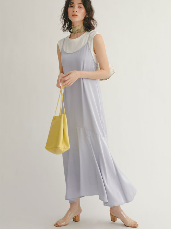 2020 SS 2nd Collection SNIDEL スナイデル キャミレイヤードワンピース swfo202024