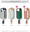  ajew エジュー ajew cadenas check leather zipphone case【iPhone11/XR対応】 ac202100111