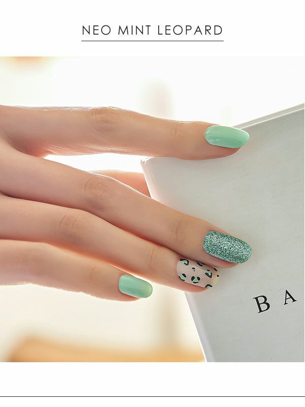 EDGEU エッジユー ネオ ミント レオパード NEO MINT LEOPARD ent708