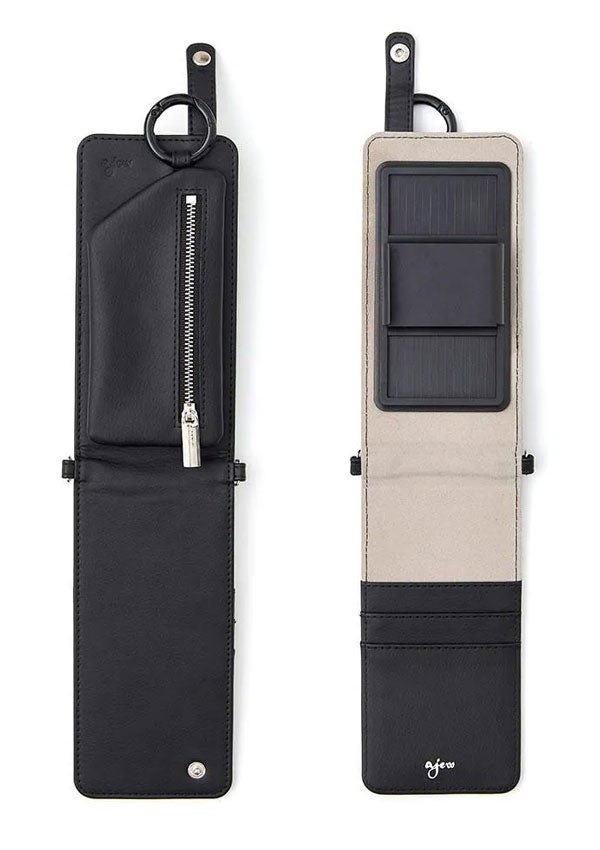 即納】【多機種対応】 エジュー ajew cadenas vertical zipphone case