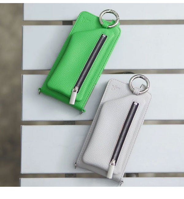 即納】【多機種対応】 エジュー ajew cadenas vertical zipphone case
