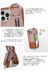 ajew エジュー ajew cadenas layer zipphone case shoulder【iPhone13promax対応】 ac202000313max