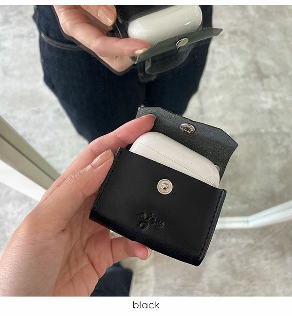 在庫限りSALE30%OFF】 エジュー ajew air pods Pro tote leather