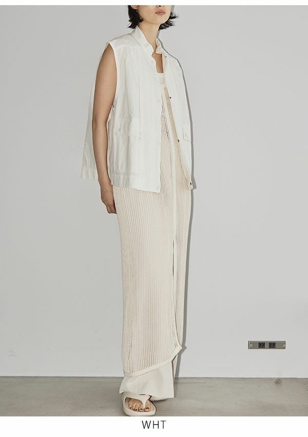 TODAYFUL トゥデイフル  Flappocket Cotton Vest 12310105