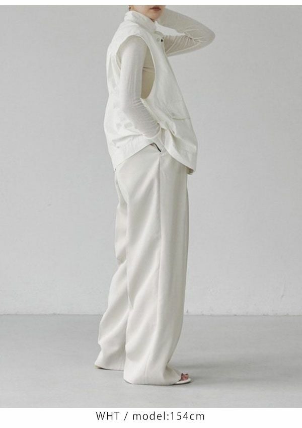 TODAYFUL トゥデイフル  Flappocket Cotton Vest 12310105