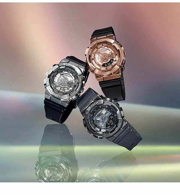 【新品 未使用 国内正規品】G-SHOCK GM-S110B-8AJF グレー 即納】 CASIO カシオ GM-S110-1AJF gm-s110b-8ajf | DOUBLE HEART
