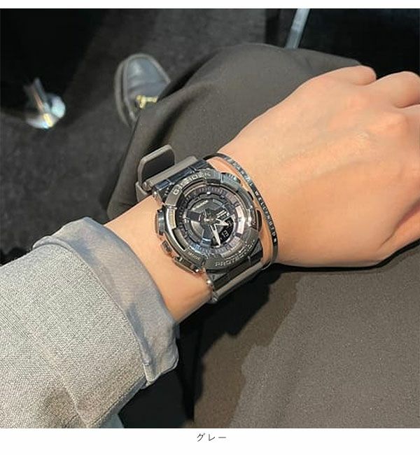 即納】 CASIO カシオ GM-S110-1AJF gm-s110b-8ajf | DOUBLE HEART