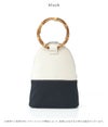 エジューajew通販BambooQcanvasbag2月下旬～3月中旬予約バンブーキャンバスバッグレディース部分レザー牛革小物ギフトプレゼントaj01-019