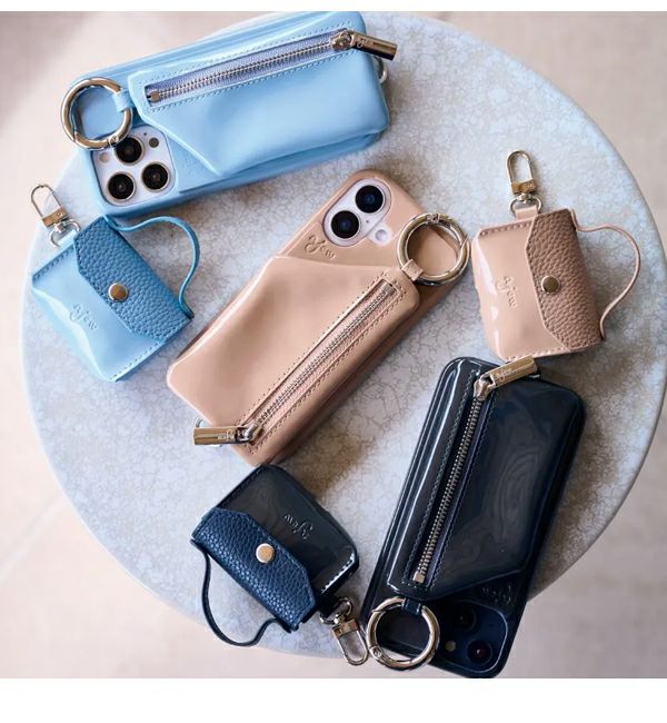 即納】【iPhone対応】 エジュー ajew patent case shoulder iPhone16