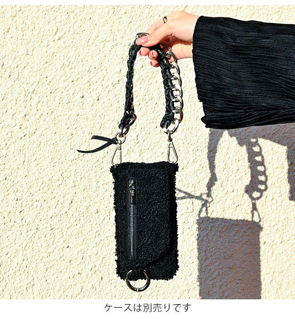 紐のみ】【即納】 エジュー ajew Tie chain shoulder ショルダー