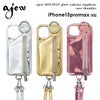 【限定P10倍】【即納】エジューajewHOLIDAYglowcadenaszipphonecaseshoulderiPhone15promaxiPhone15plusiPhoneケースショルダーストラップaj02-051ギフト