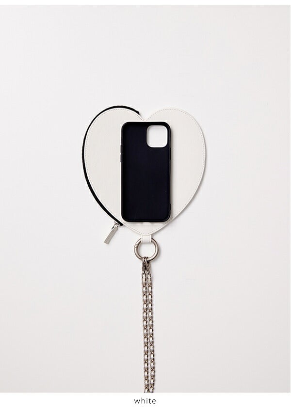 iPhone対応】 エジュー ajew dress HEART case shoulder 一部2月下旬