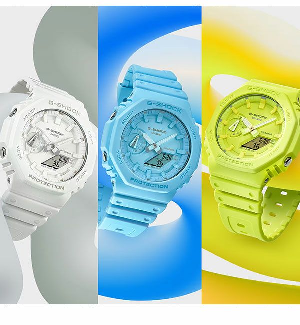 即納】 CASIO カシオ GA-2100-7A7JF ga-2100-7a7jf | DOUBLE HEART