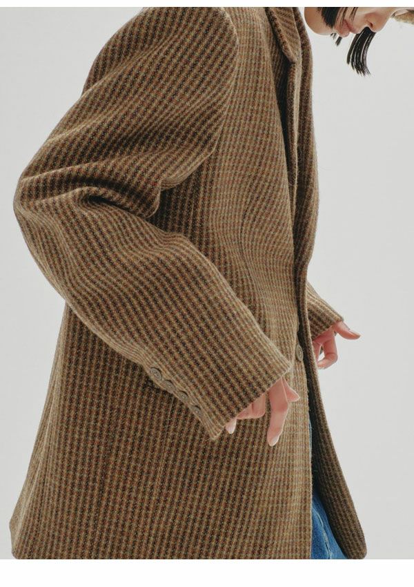 即納】トゥデイフル TODAYFUL 2025prefall アウター Wool100% Check