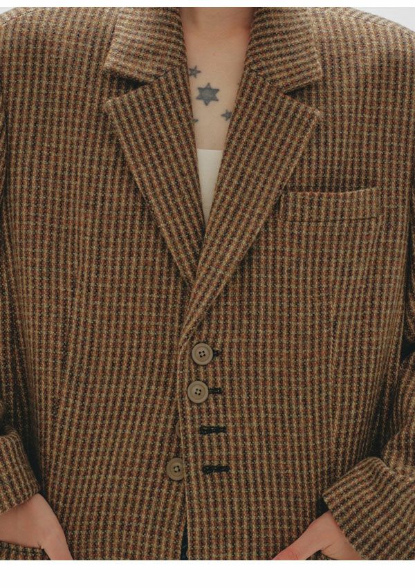即納】トゥデイフル TODAYFUL 2025prefall アウター Wool100% Check