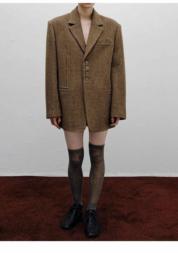 即納】トゥデイフル TODAYFUL 2025prefall アウター Wool100% Check
