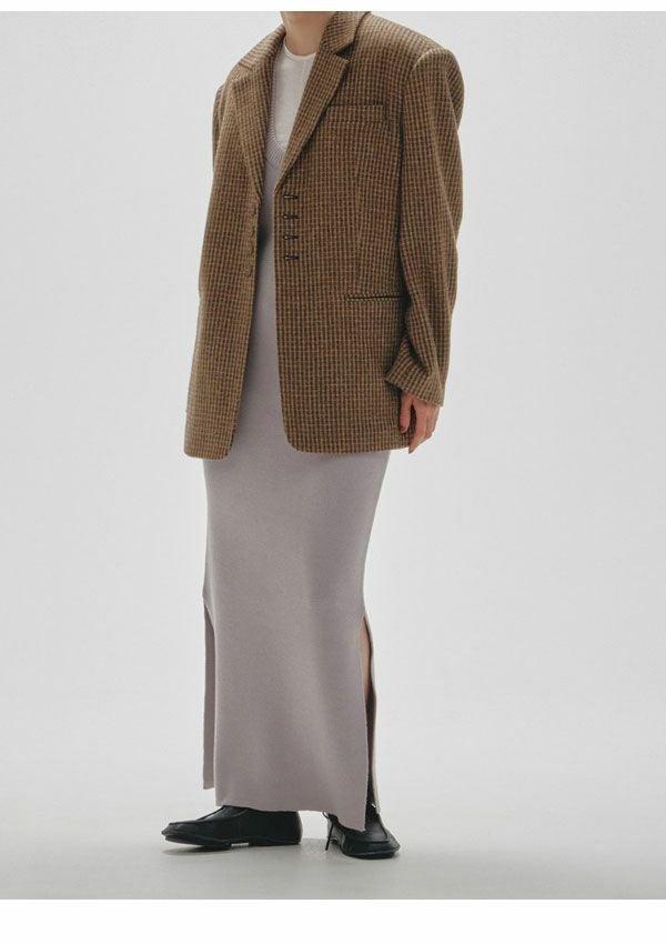 即納】トゥデイフル TODAYFUL 2025prefall アウター Wool100% Check