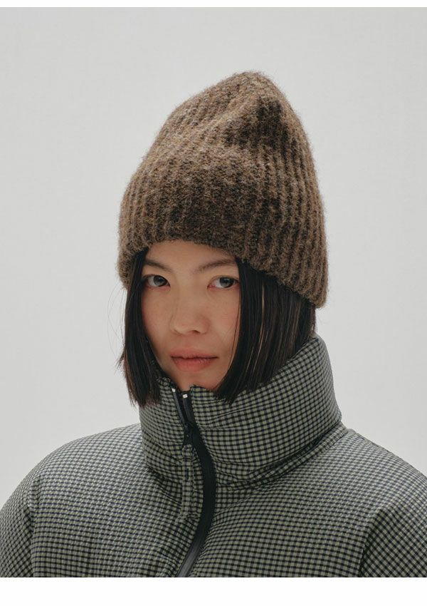 todayful ダークブラウン ニット帽 完売品 TODAYFULフライトニット帽ダークブラウン - メルカリ