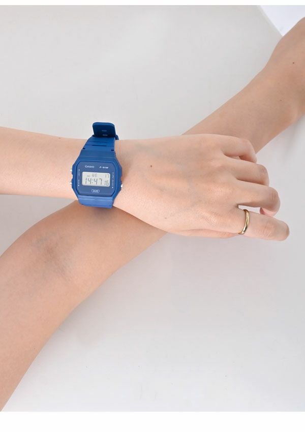 即納】 CASIO カシオ F-91WB-1AJF f-91wb-1ajf | DOUBLE HEART(ダブル