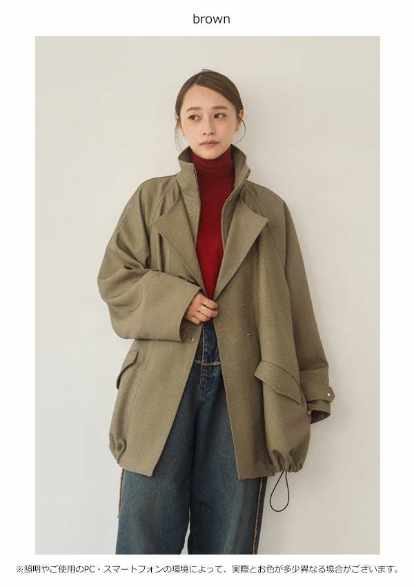 SALE40%OFF】【即納】ヘラ Hella 24秋冬 FRONT LAYERD COAT フロント