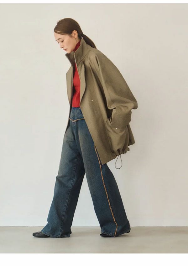 SALE40%OFF】【即納】ヘラ Hella 24秋冬 FRONT LAYERD COAT フロント