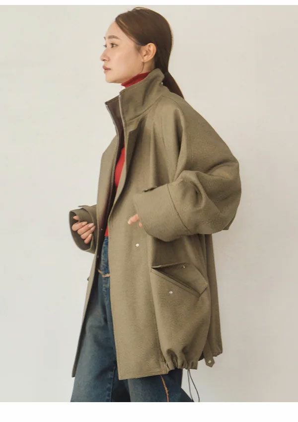 SALE40%OFF】【即納】ヘラ Hella 24秋冬 FRONT LAYERD COAT フロント