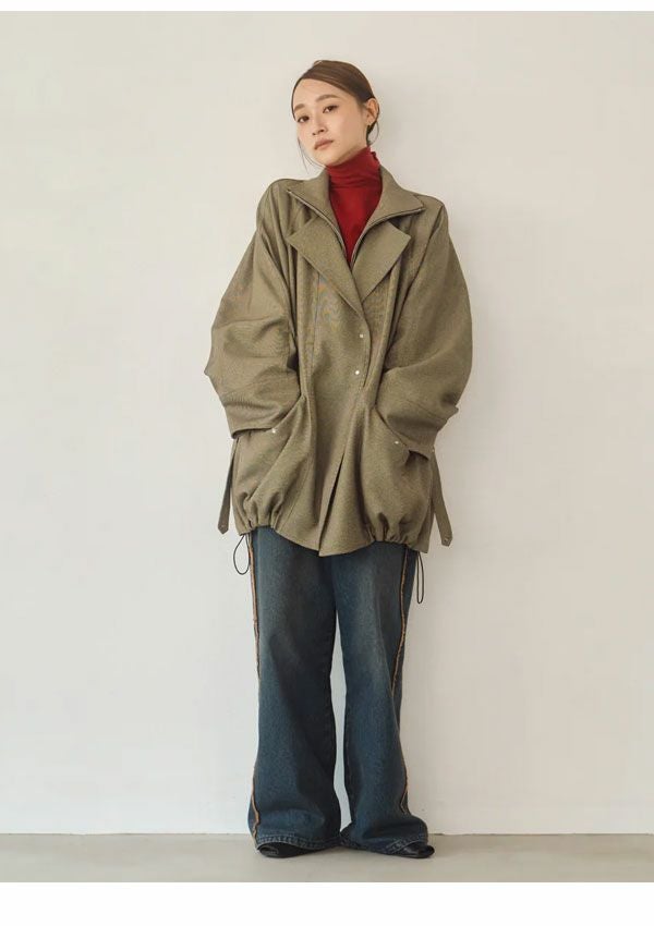 SALE40%OFF】【即納】ヘラ Hella 24秋冬 FRONT LAYERD COAT フロント 