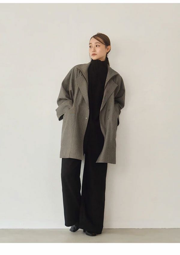 SALE40%OFF】【即納】ヘラ Hella 24秋冬 FRONT LAYERD COAT フロント