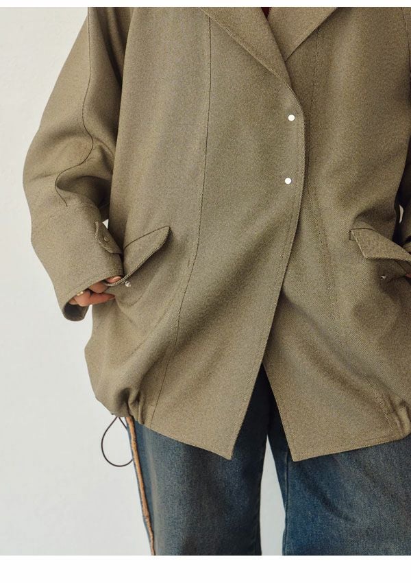SALE40%OFF】【即納】ヘラ Hella 24秋冬 FRONT LAYERD COAT フロント