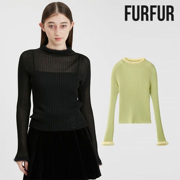 FURFUR ♡チェリーモチーフニットトップス SALE30%OFF】【即納】 ファーファー FURFUR トップス チェリーモチーフ