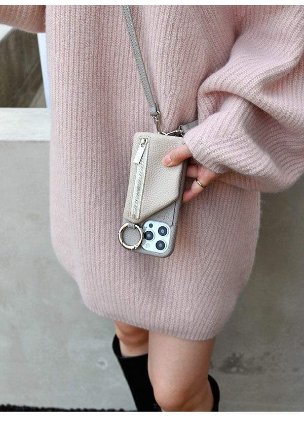 当店限定】【即納】 エジュー ajew cadenas zipphone case shoulder