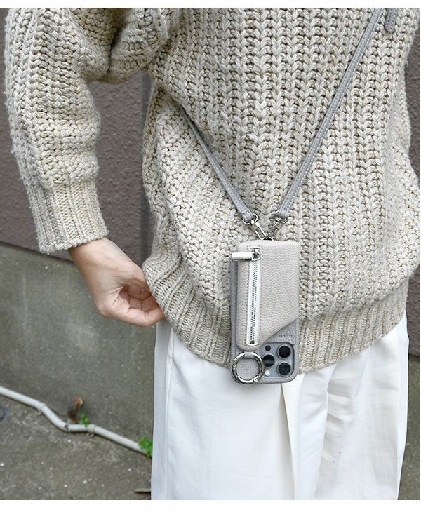 当店限定】【即納】 エジュー ajew cadenas zipphone case shoulder