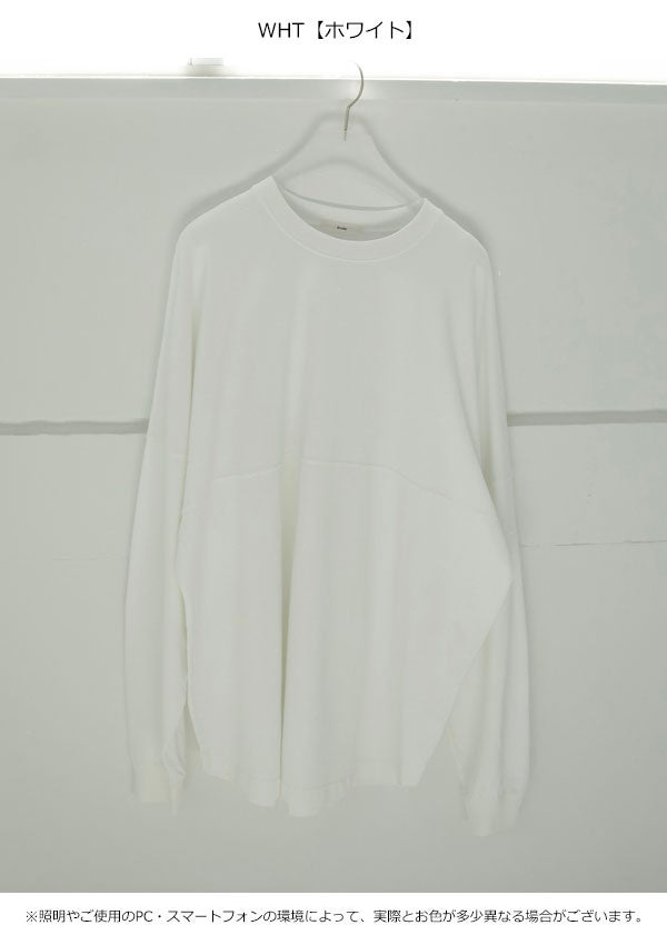 即納】アンヌーク anuke 2026Prefall トップス Pattern Big Long T