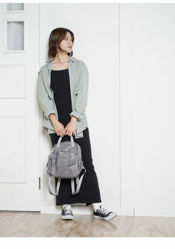 ★未使用★TOUGHミリタリ2WAYバッグゴム＆デニムリュック紐無し3ー3551 即納】ニコット nicott バッグ Take Me Daypack cargo MINI リュック