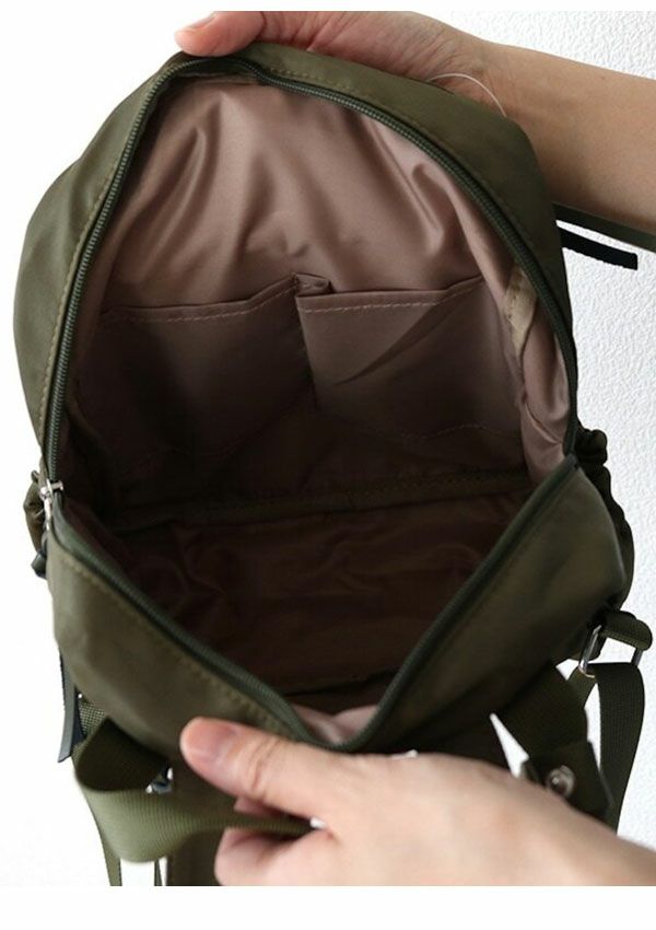 ★未使用★TOUGHミリタリ2WAYバッグゴム＆デニムリュック紐無し3ー3551 即納】ニコット nicott バッグ Take Me Daypack cargo MINI リュック