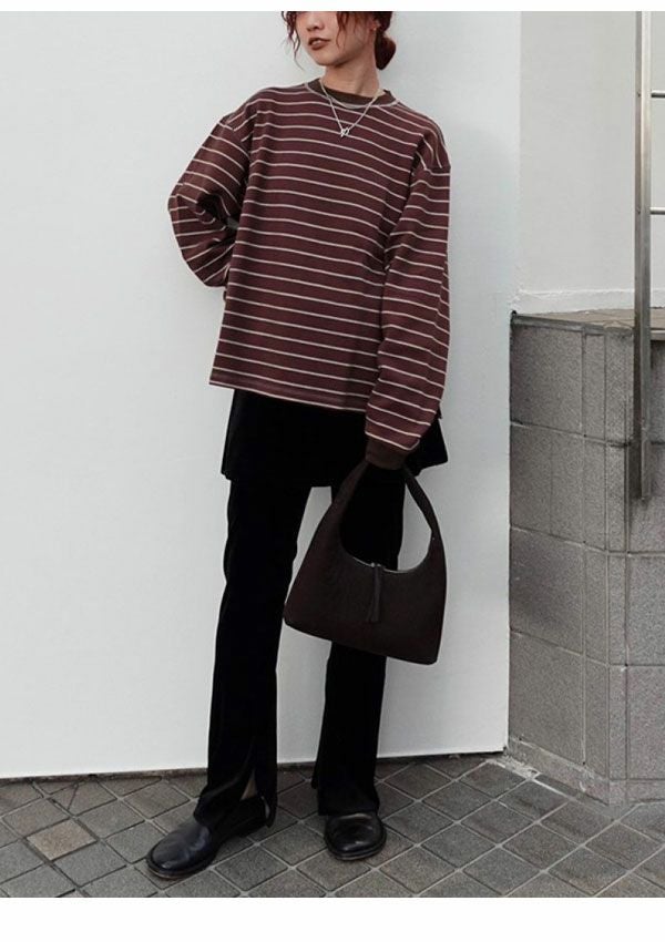 即納】TODAYFUL 2026Prefall トゥデイフル トップス Border Long T