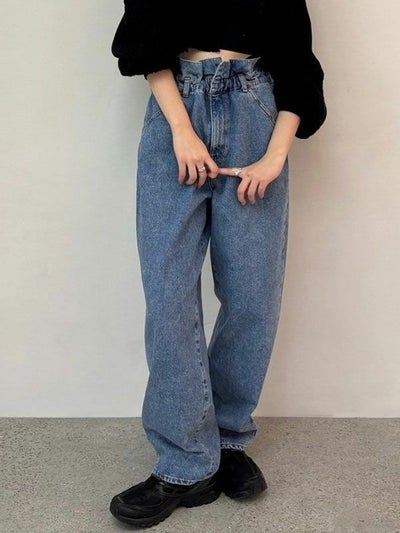 アンヌーク anuke 2025FallWinter ボトムス Waist Tuck Denim 6月上旬 