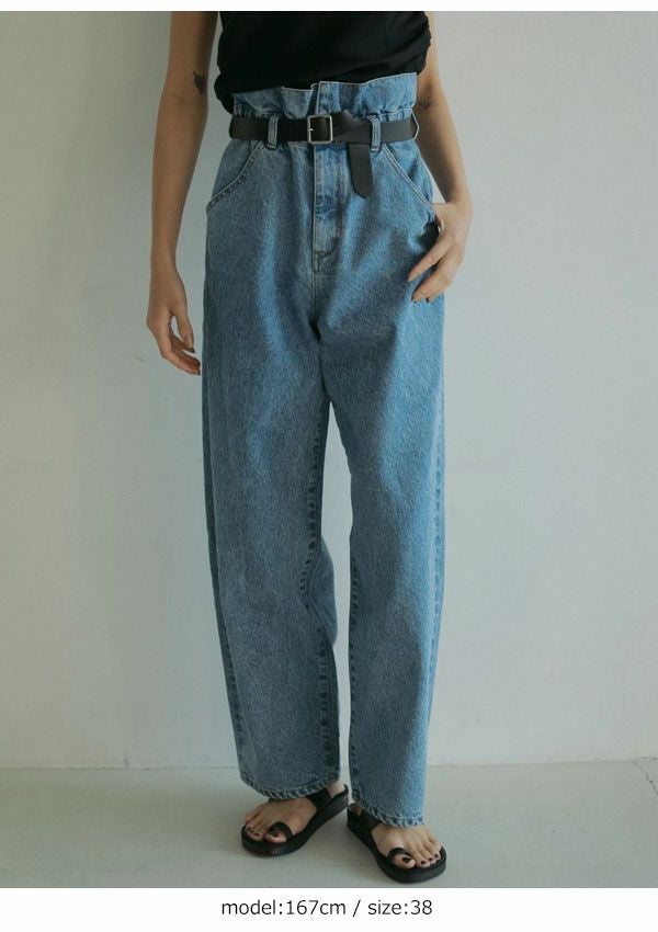アンヌーク anuke 2025FallWinter ボトムス Waist Tuck Denim 6月上旬