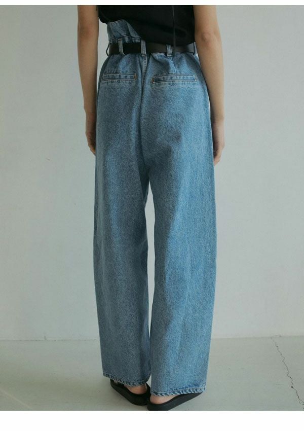 アンヌーク anuke 2025FallWinter ボトムス Waist Tuck Denim 6月上旬