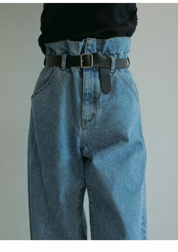 アンヌーク anuke 2025FallWinter ボトムス Waist Tuck Denim 6月上旬