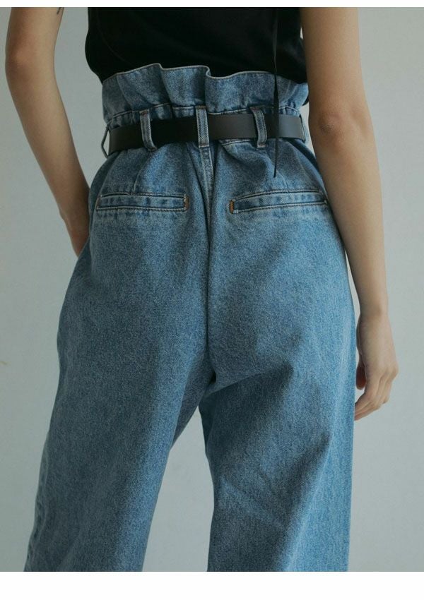 アンヌーク Waist Tuck Denim 36 アンヌーク anuke 2025FallWinter ボトムス Waist Tuck Denim 6月上旬