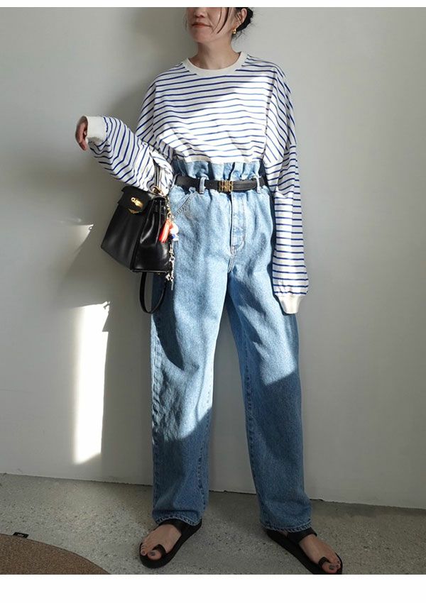 アンヌーク anuke 2025FallWinter ボトムス Waist Tuck Denim 6月上旬