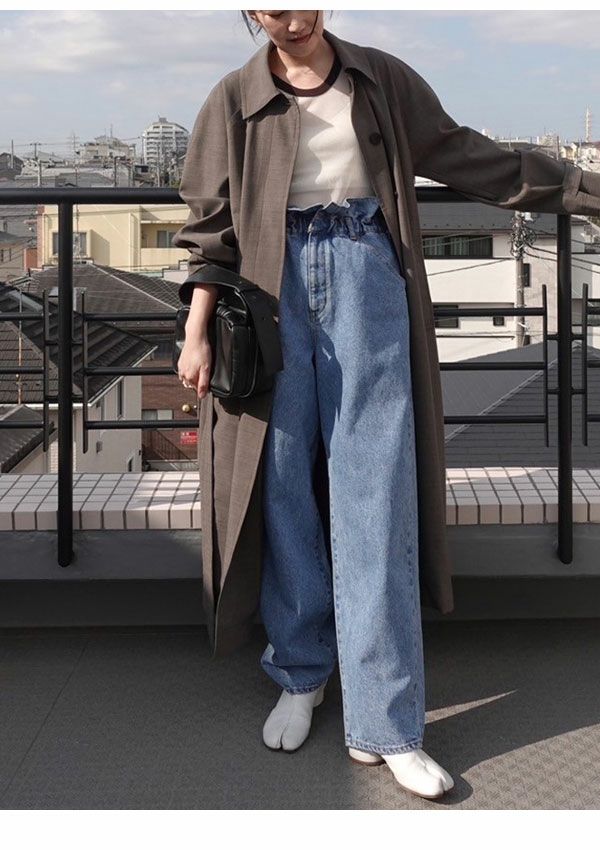 アンヌーク anuke 2025FallWinter ボトムス Waist Tuck Denim 6月上旬