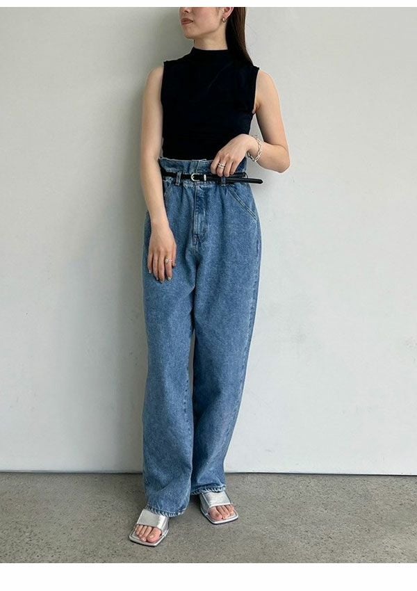 アンヌーク anuke 2025FallWinter ボトムス Waist Tuck Denim 6月上旬 アンヌーク anuke 2025FallWinter ボトムス Waist Tuck Denim 6月上旬