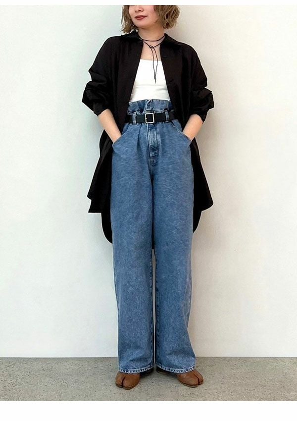 アンヌーク anuke 2025FallWinter ボトムス Waist Tuck Denim 6月上旬
