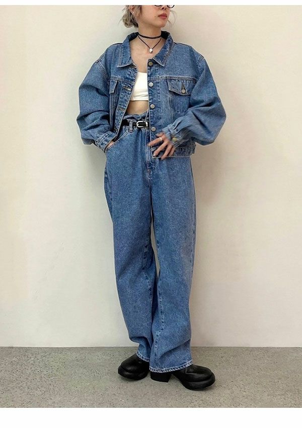 アンヌーク anuke 2025FallWinter ボトムス Waist Tuck Denim 6月上旬