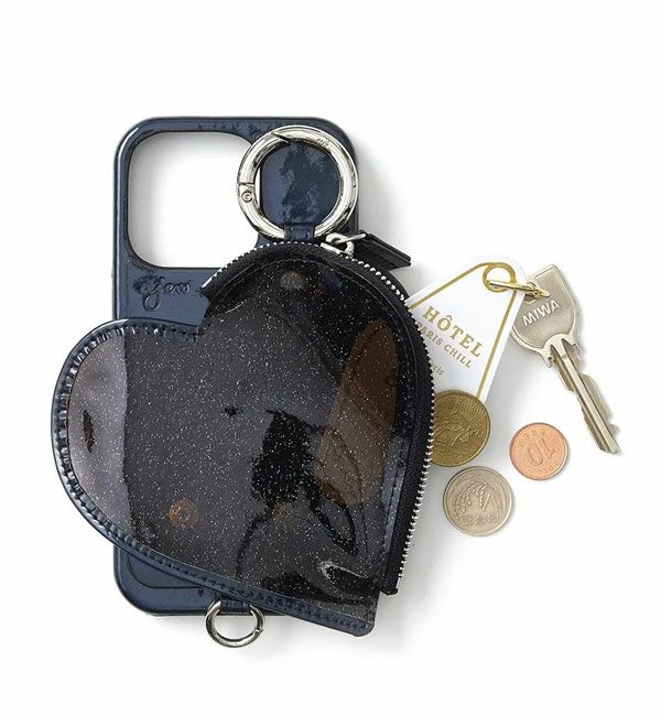 即納】 【iPhone対応】 エジュー ajew PVC heart planet pocket case