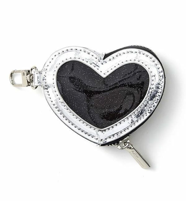 即納】 エジュー ajew PVC heart planet pouch ハート ポーチ